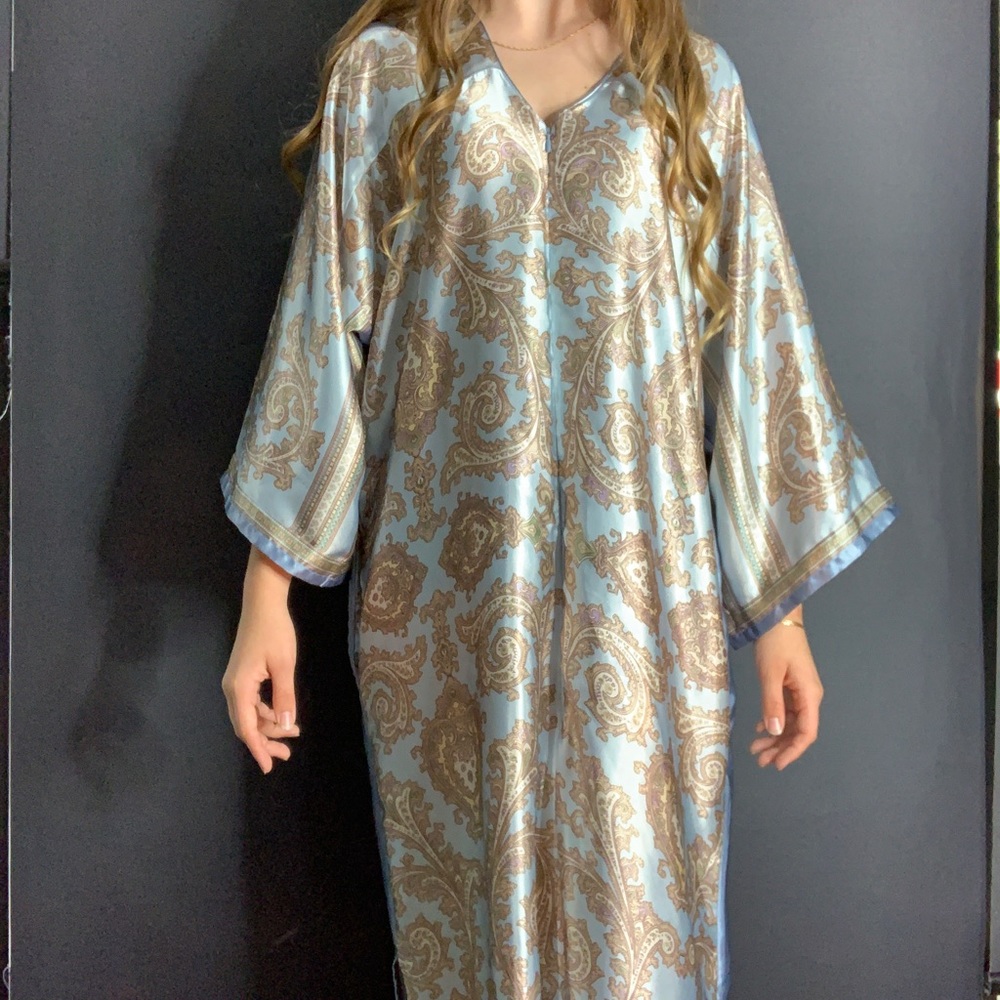 Vintage inspired Oscar de la Renta Caftan dress